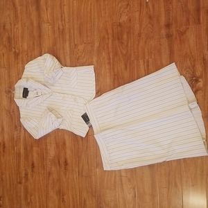 NWT BCBG Summer Suite Jacket & Skirt Set